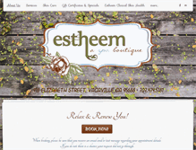 Tablet Screenshot of estheem.com